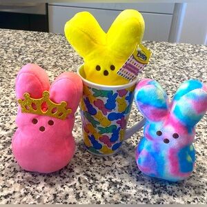 Peeps Mug with Mini Peeps Plush Toys